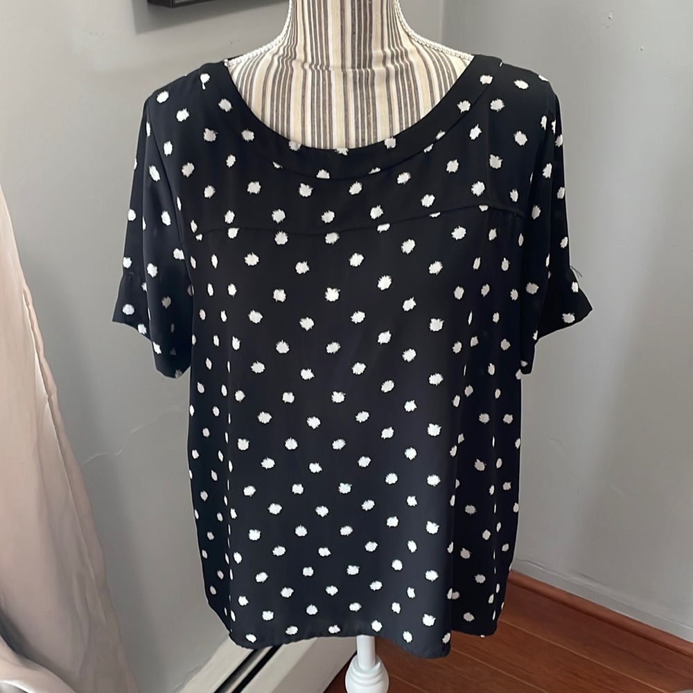 Loft Polka Dot Blouse